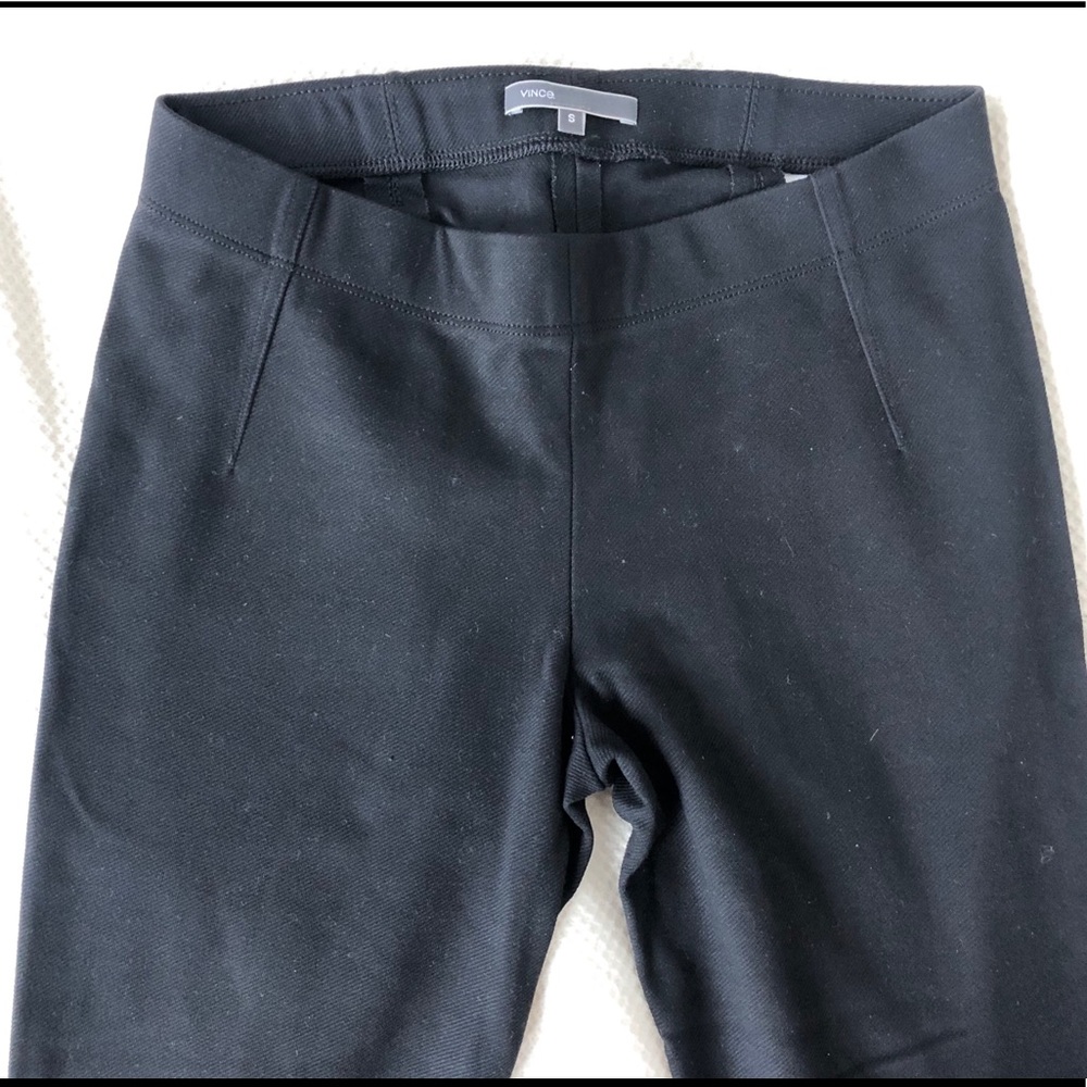 Vince Black Twill Leggings